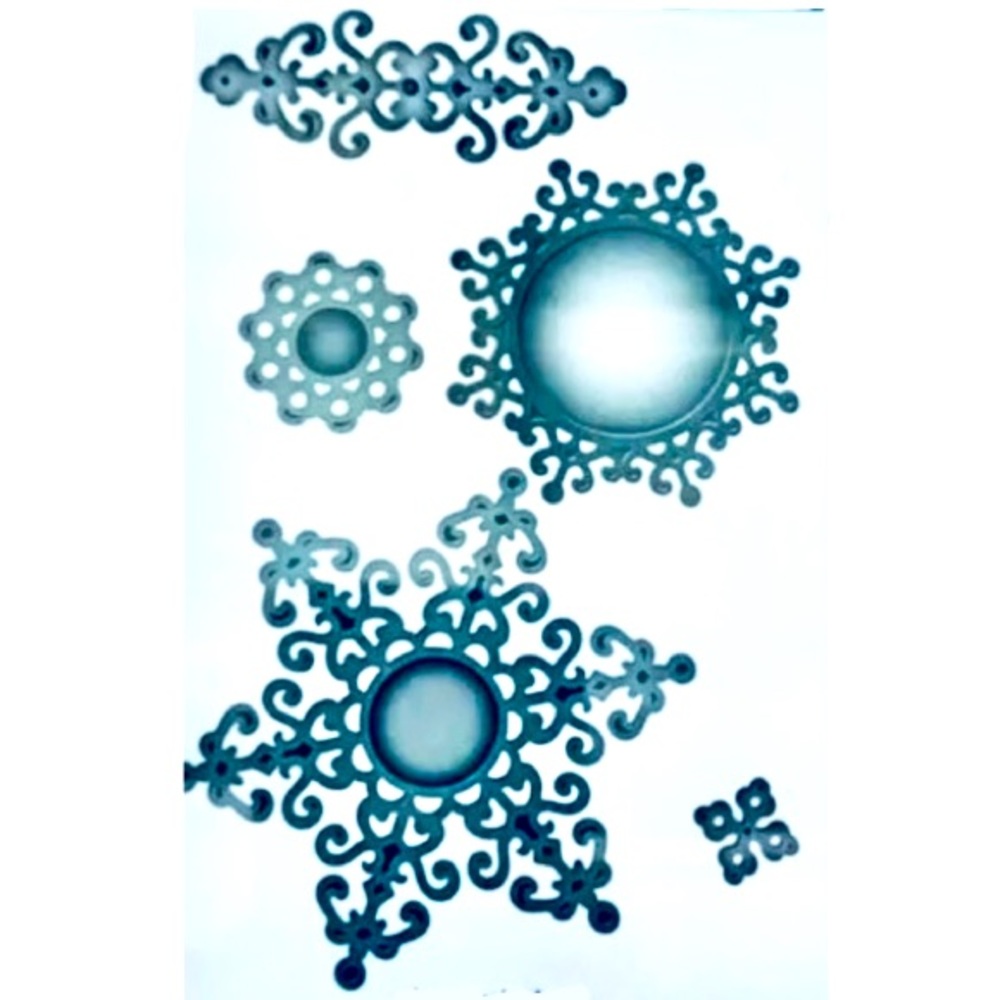 Spellbinders Shapeabilities IRONWORK MOTIFS CUT EMBOSS STENCIL 5 DIES Crafts